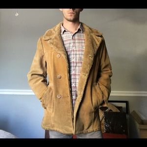 M Vintage Sears Leather Coat, Western